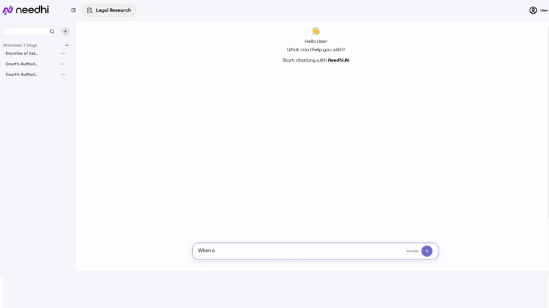 Designed for India's Legal Landscape
